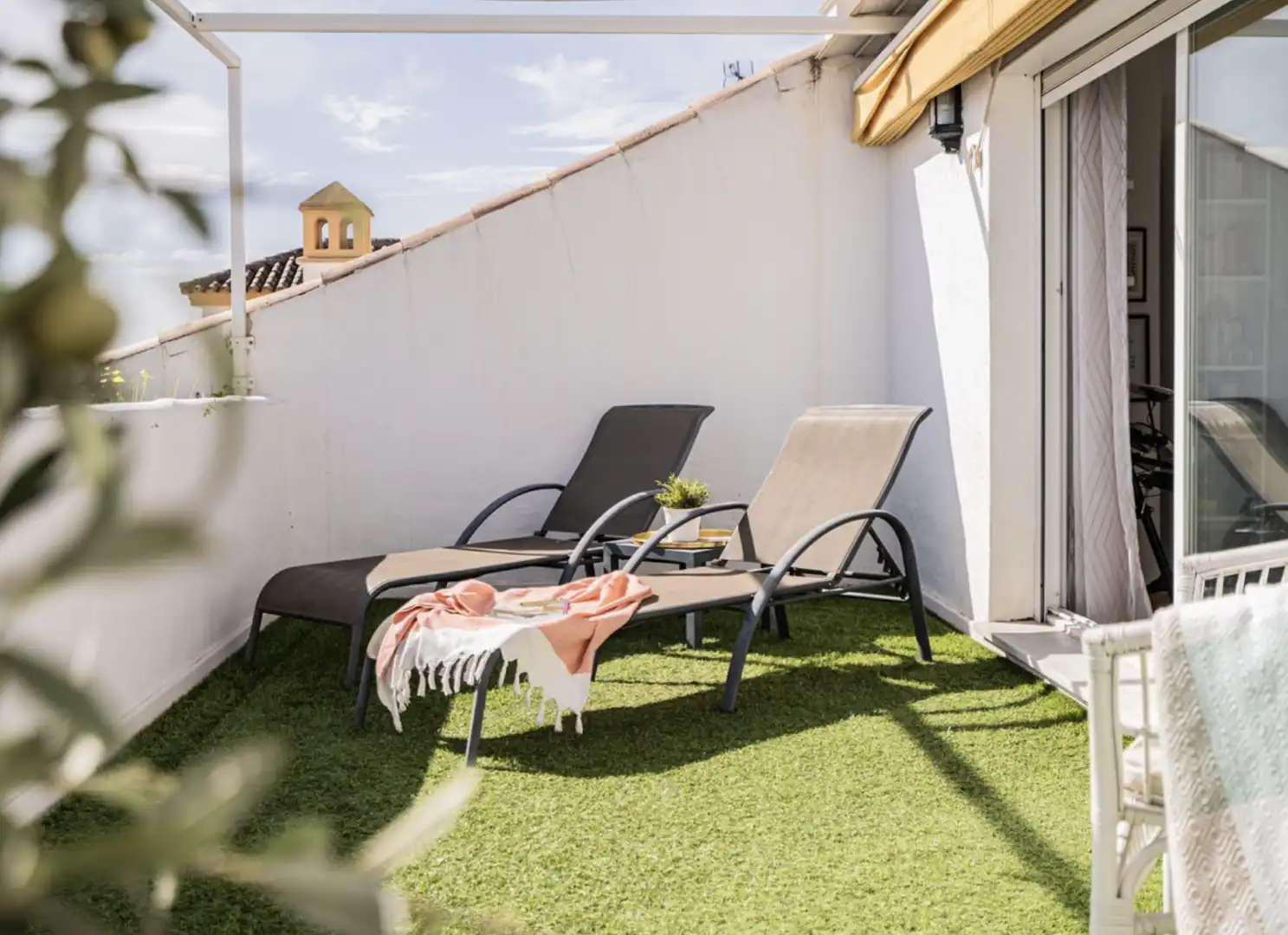Terrassa de Dúplex en venda en Marbella amb Aire condicionat, Terrassa i Traster