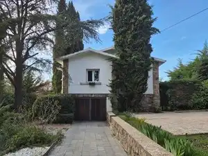 Vista exterior de Casa o chalet en venta en Galapagar con Aire acondicionado, Jardín privado y Terraza
