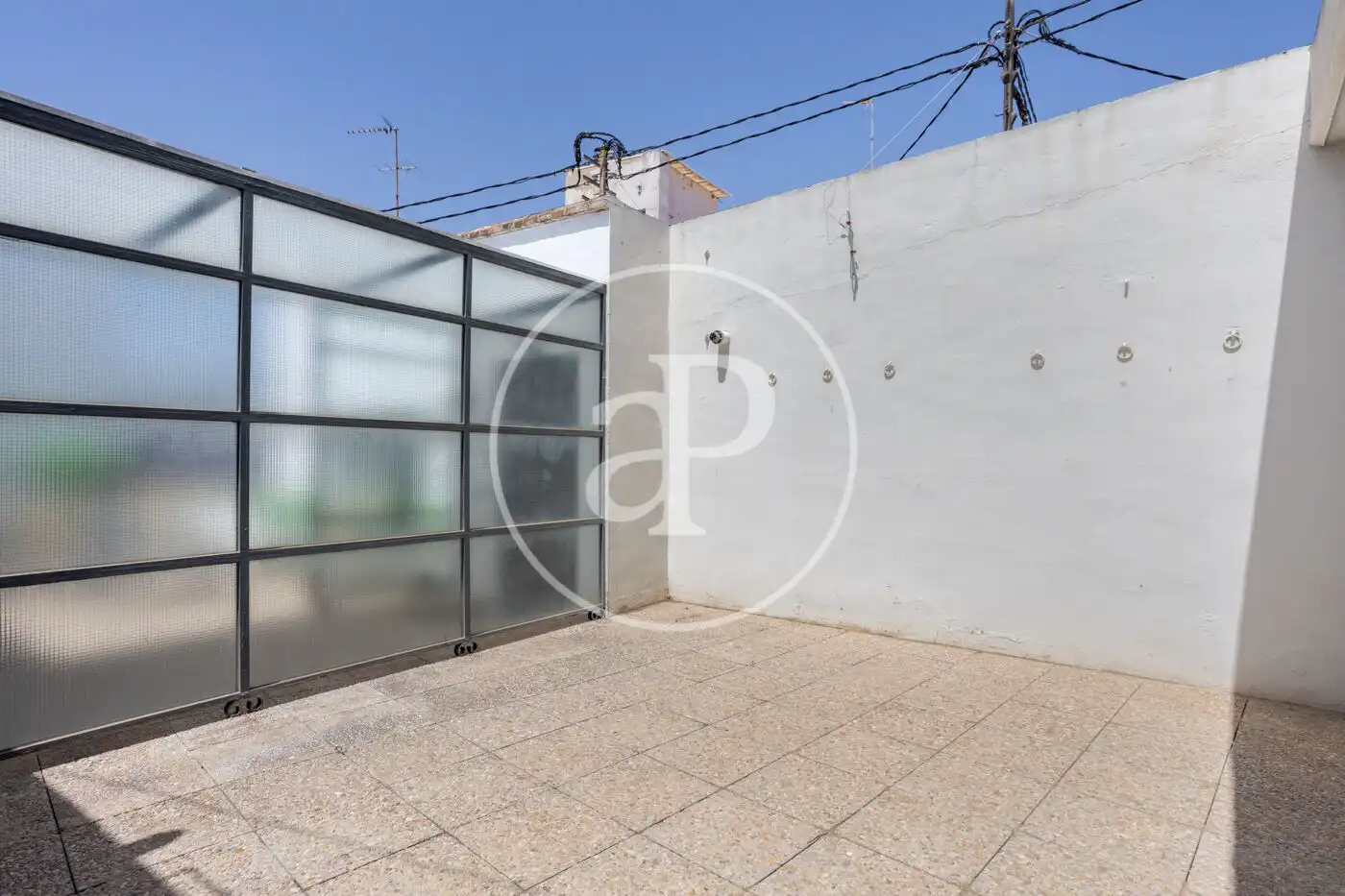 Terrace of Attic for rent in Valencia  with Air Conditioner, Heating and Terrace