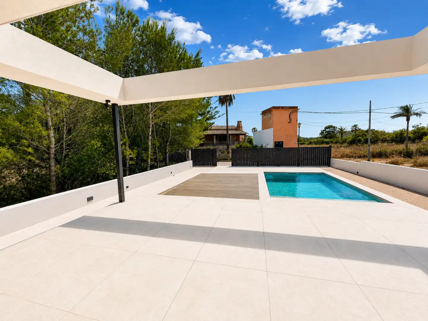 Terrace of Houses for rent in Alcúdia  with Air Conditioner, Heating and Private garden