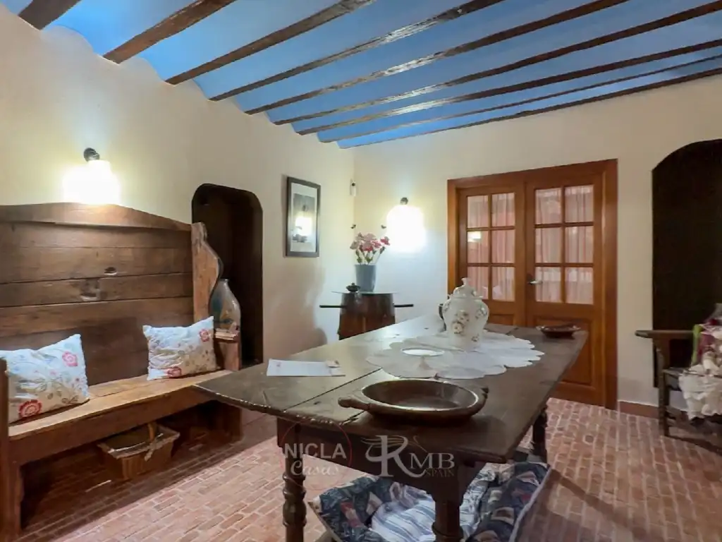 Dining room of Houses for sale in Vélez-Blanco  with Air Conditioner, Terrace and Swimming Pool