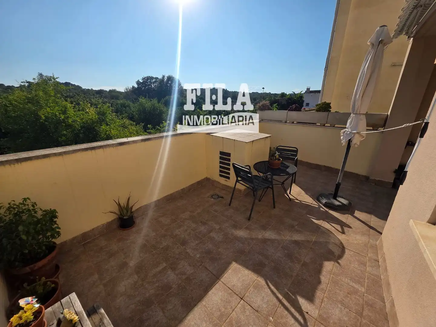 Terraza de Piso en venta en La Pobla de Montornès   con Calefacción y Terraza