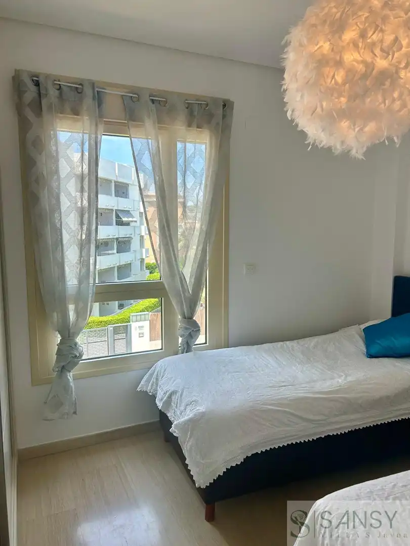 Dormitori de Apartament de lloguer en Jávea / Xàbia amb Aire condicionat, Calefacció i Terrassa
