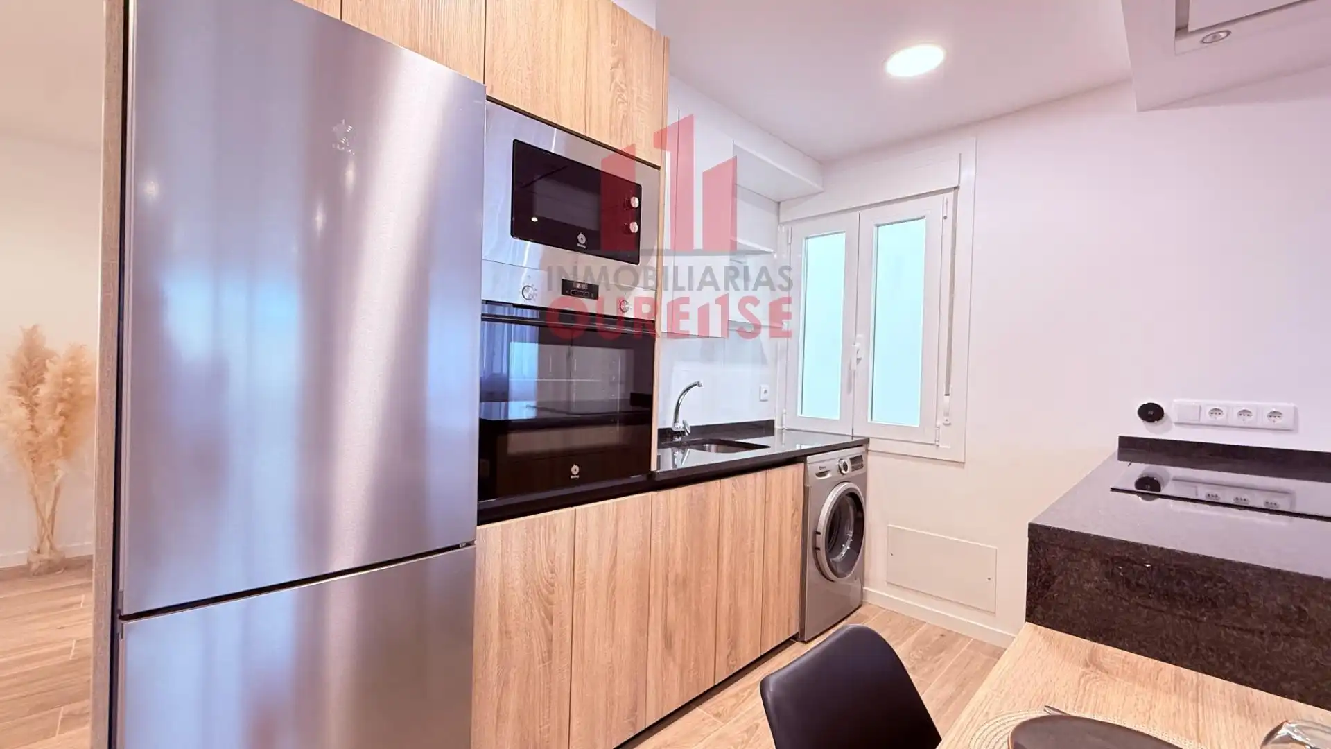 Cocina de Piso de alquiler en Ourense Capital  con Calefacción y Amueblado