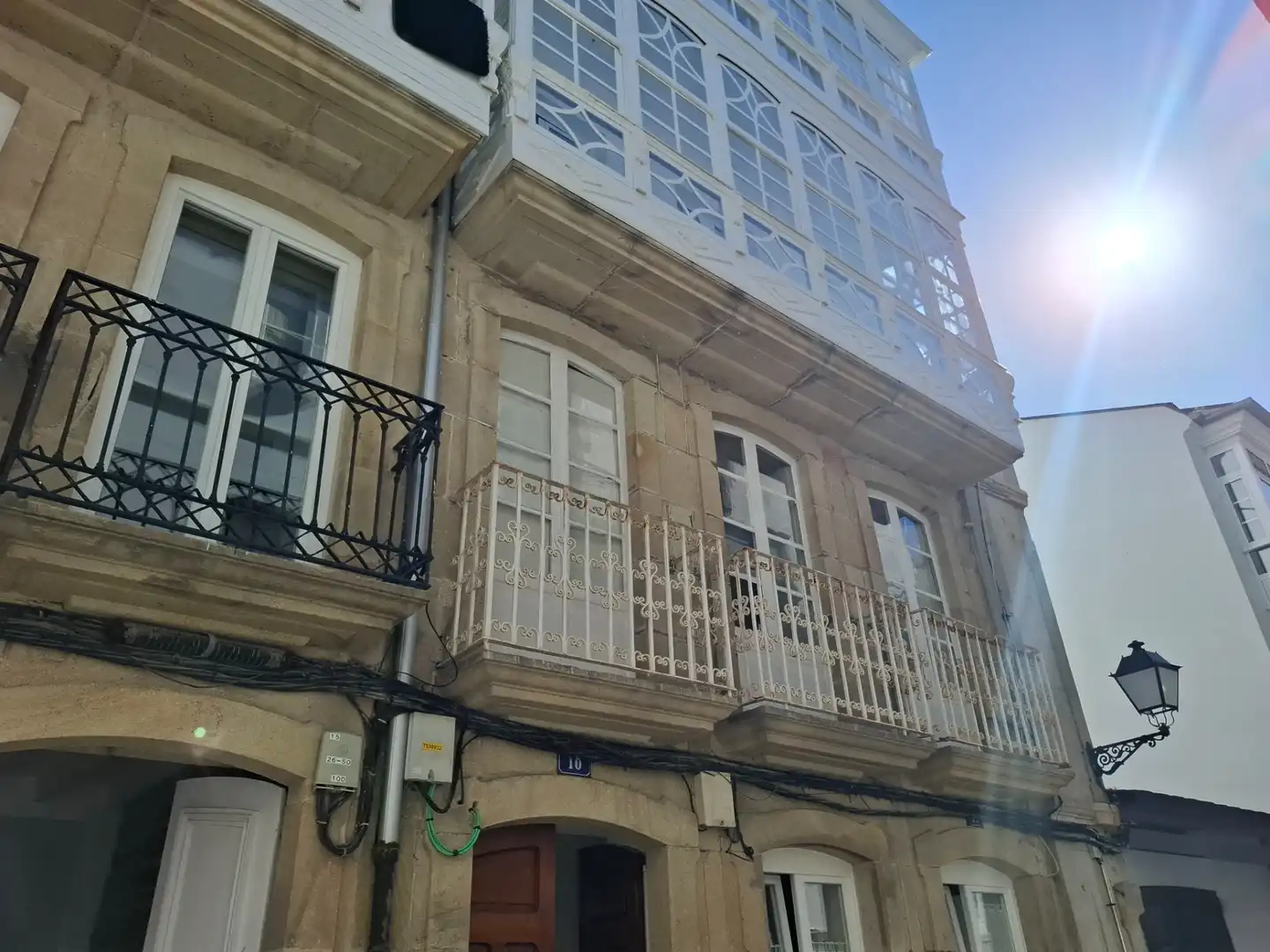 Vista exterior de Ático en venta en Viveiro con Amueblado
