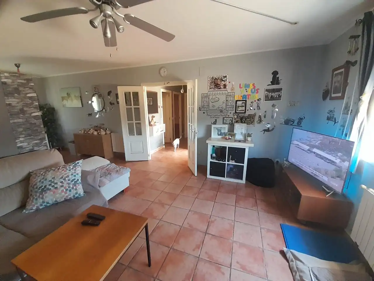 Sala d'estar de Casa o xalet en venda en Marugán amb Calefacció i Jardí privat