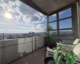 Terrace of Flat to rent in  Barcelona Capital  with Air Conditioner and Terrace