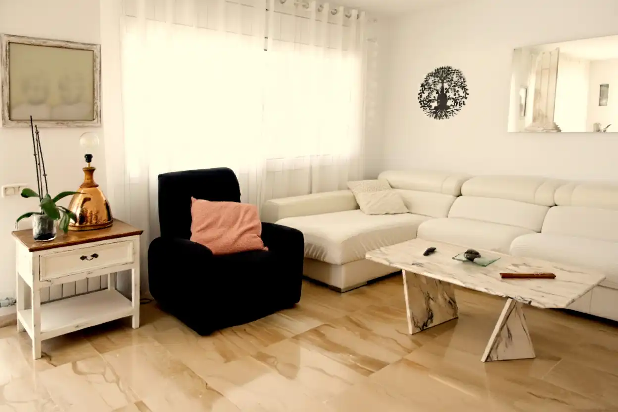 Living room of Detached homes for sale in Sant Quirze del Vallès  with Heating, Private garden and Parquet flooring