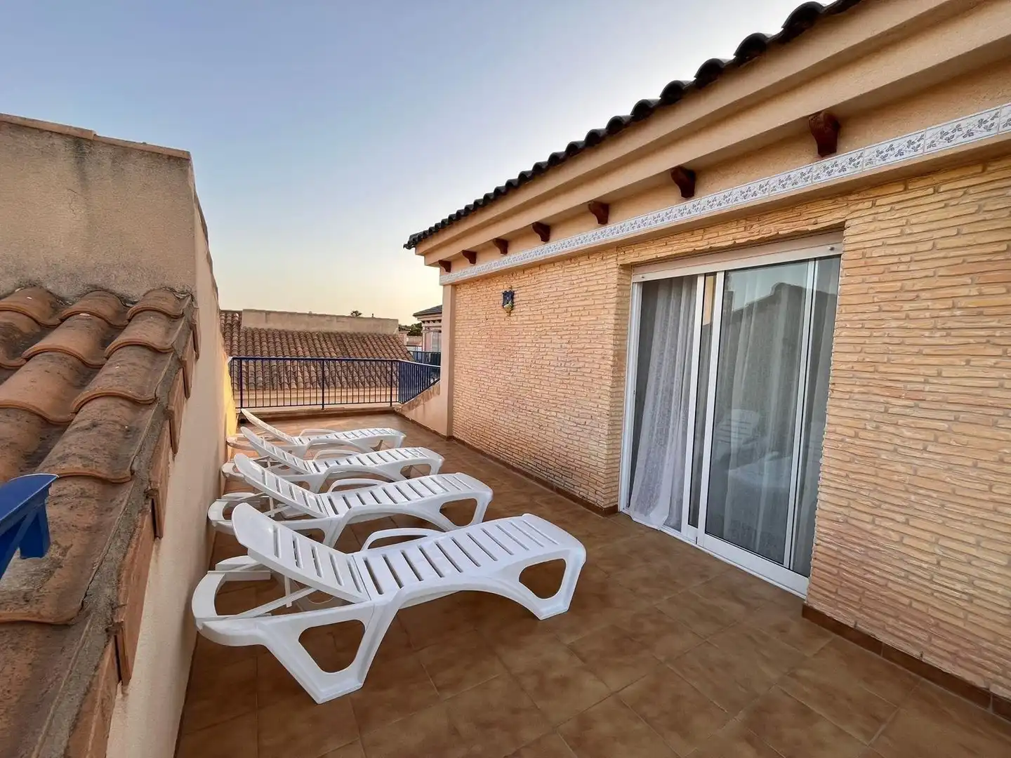 Terrasse von Country house zum Verkauf in Orihuela mit Klimaanlage und Privatgarten