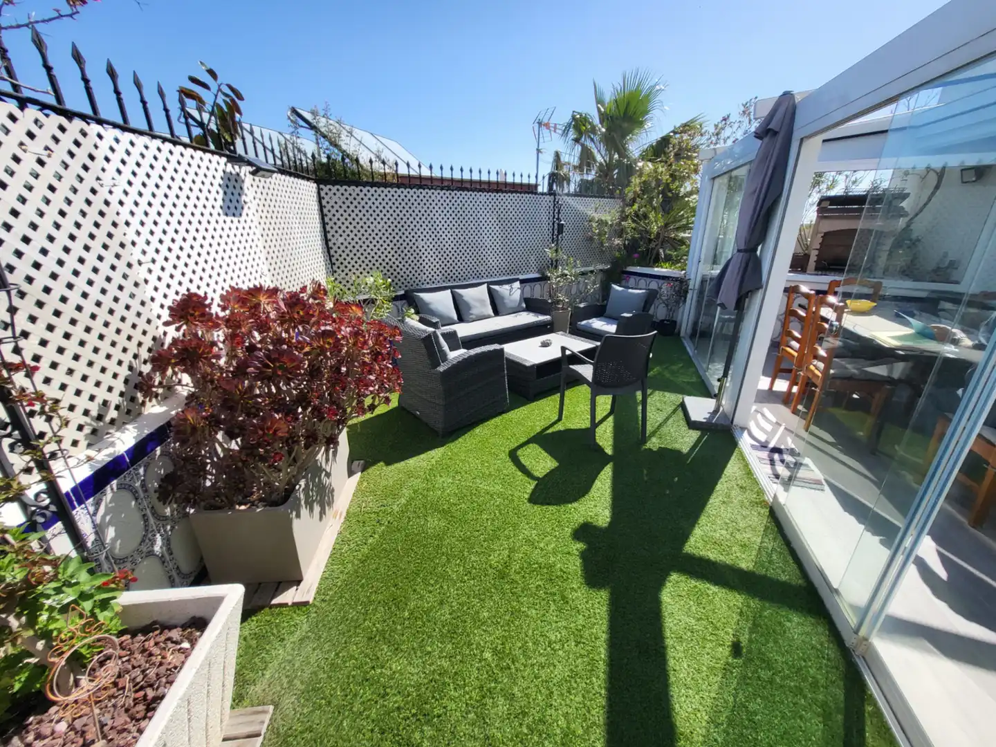 Terrace of Duplexes for sale in Peñíscola / Peníscola  with Air Conditioner, Terrace and Furnished