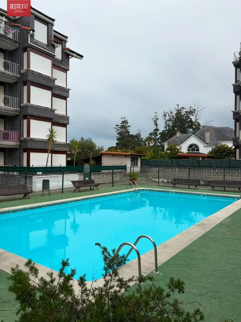 Swimming pool of Flat for sale in Noja  with Heating, Storage room and Balcony