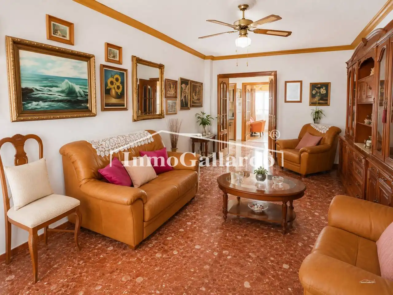 Sala de estar de Ático en venta en Málaga con Aire acondicionado, Terraza y Trastero