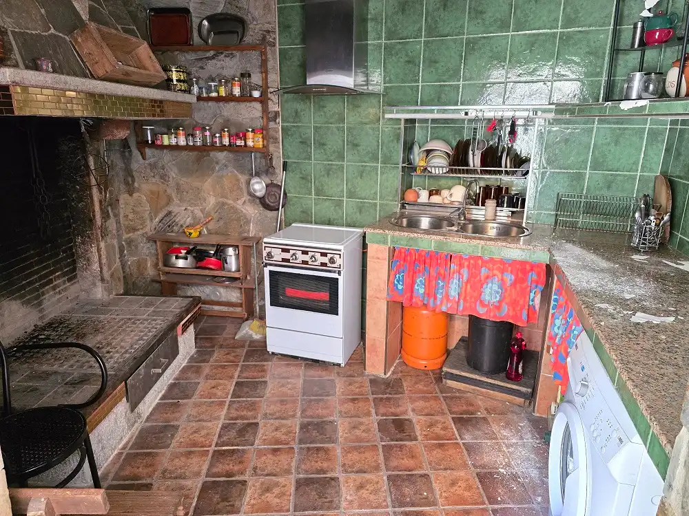 Kitchen of Houses for sale in Mata de Alcántara  with Terrace
