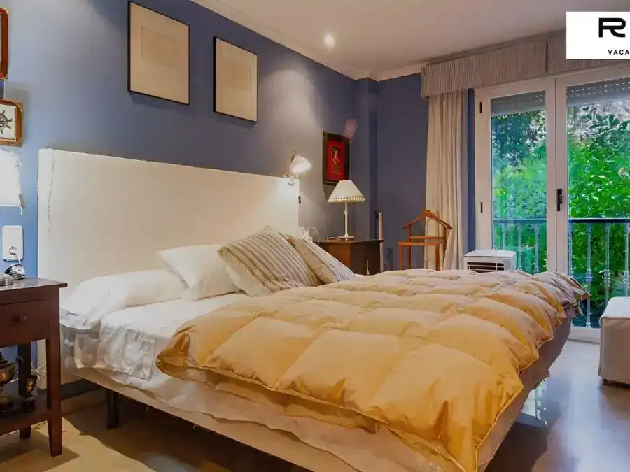 Schlafzimmer von Wohnung zur Miete in Jávea / Xàbia mit Klimaanlage, Privatgarten und Schwimmbad