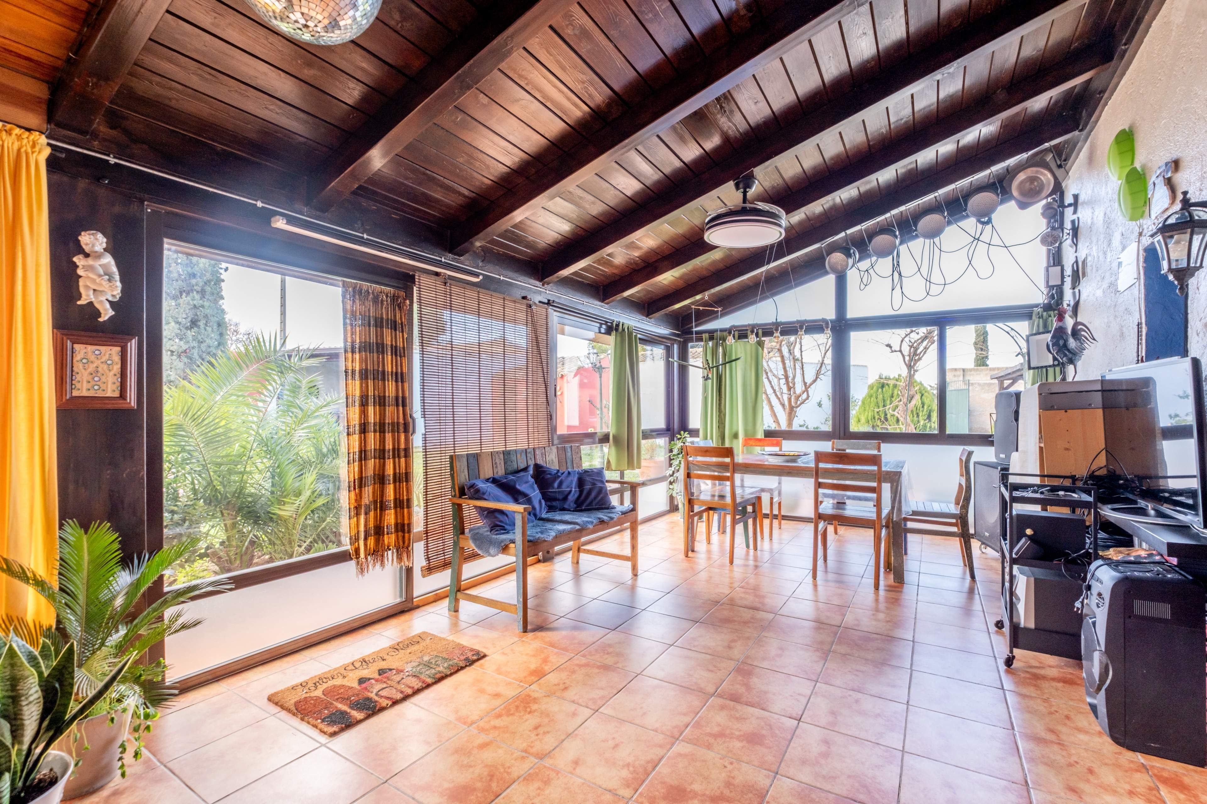 Dining room of Country house for sale in  Zaragoza Capital  with Air Conditioner, Private garden and Terrace