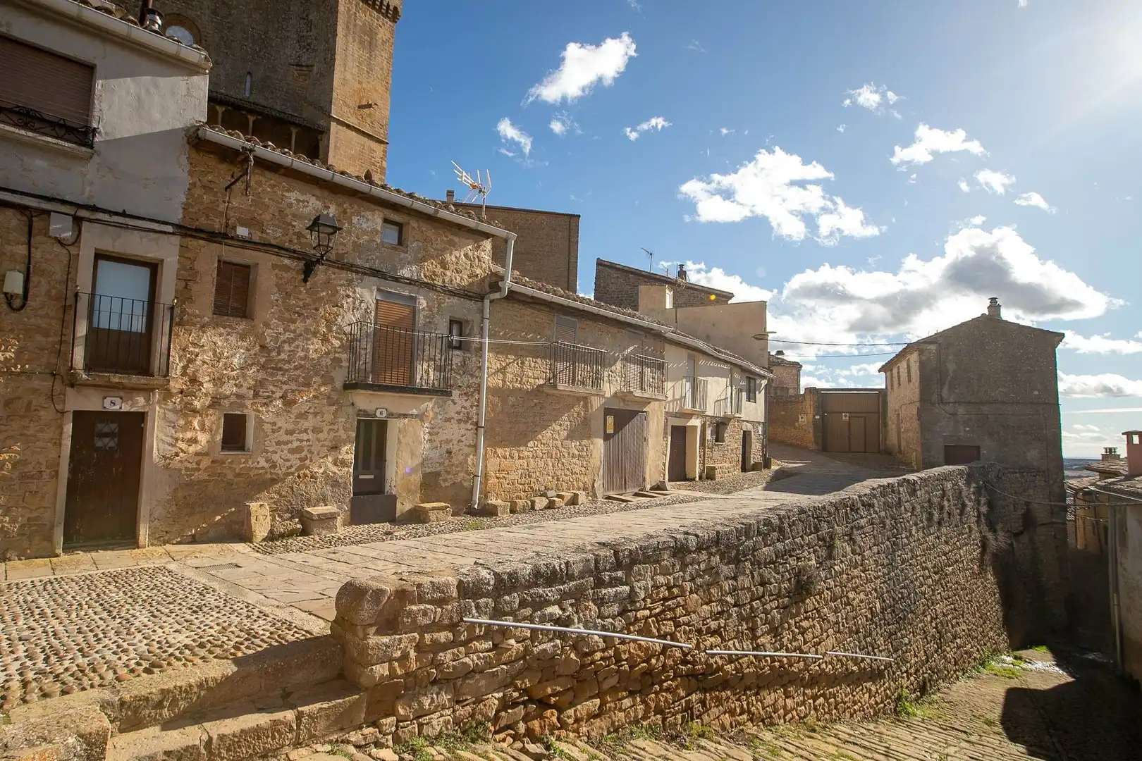Exterior view of Country homes for sale in Ujué / Uxue  with Heating, Storage room and Furnished