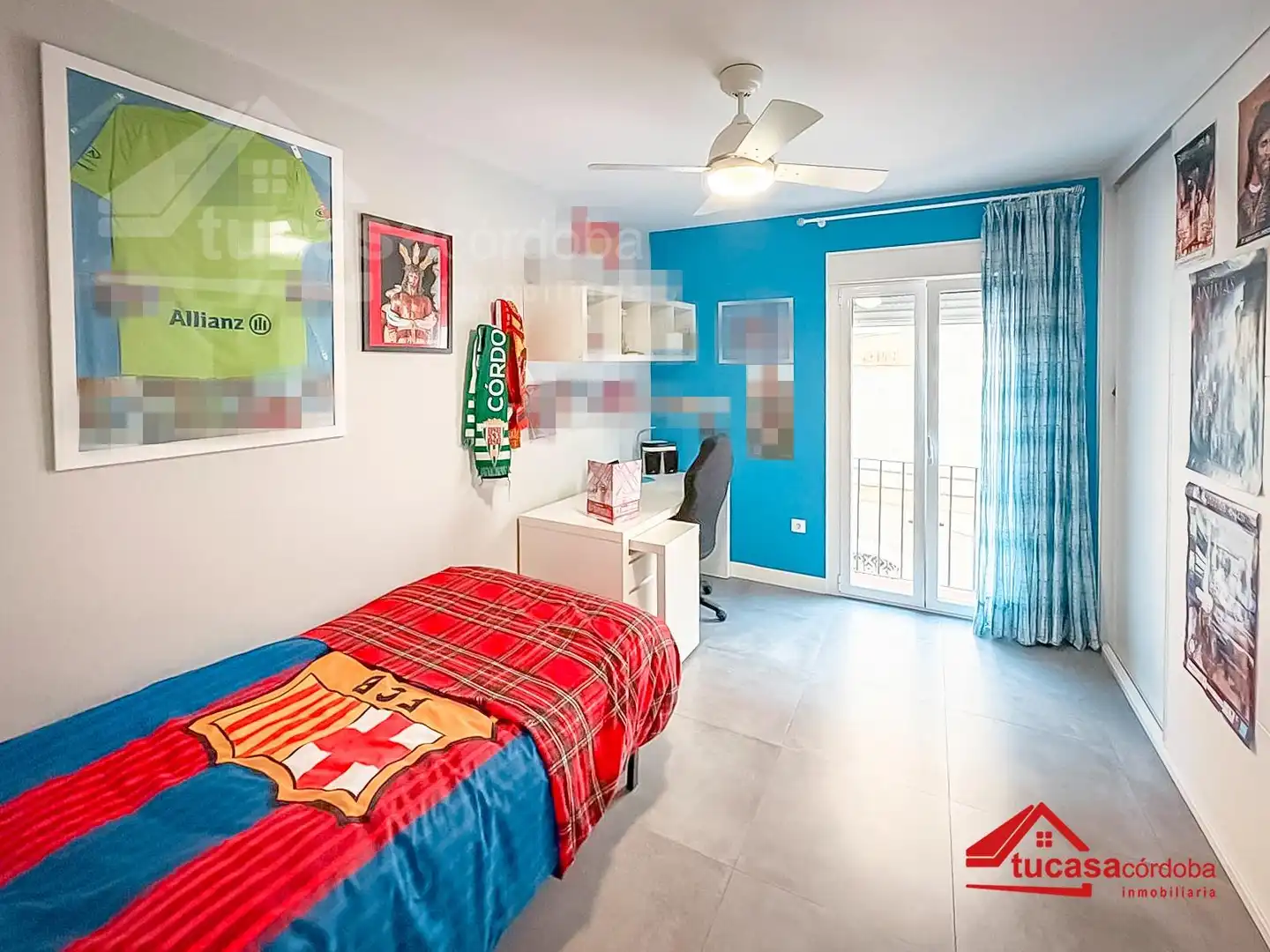 Bedroom of Flat for sale in Córdoba  with Air Conditioner and Terrace
