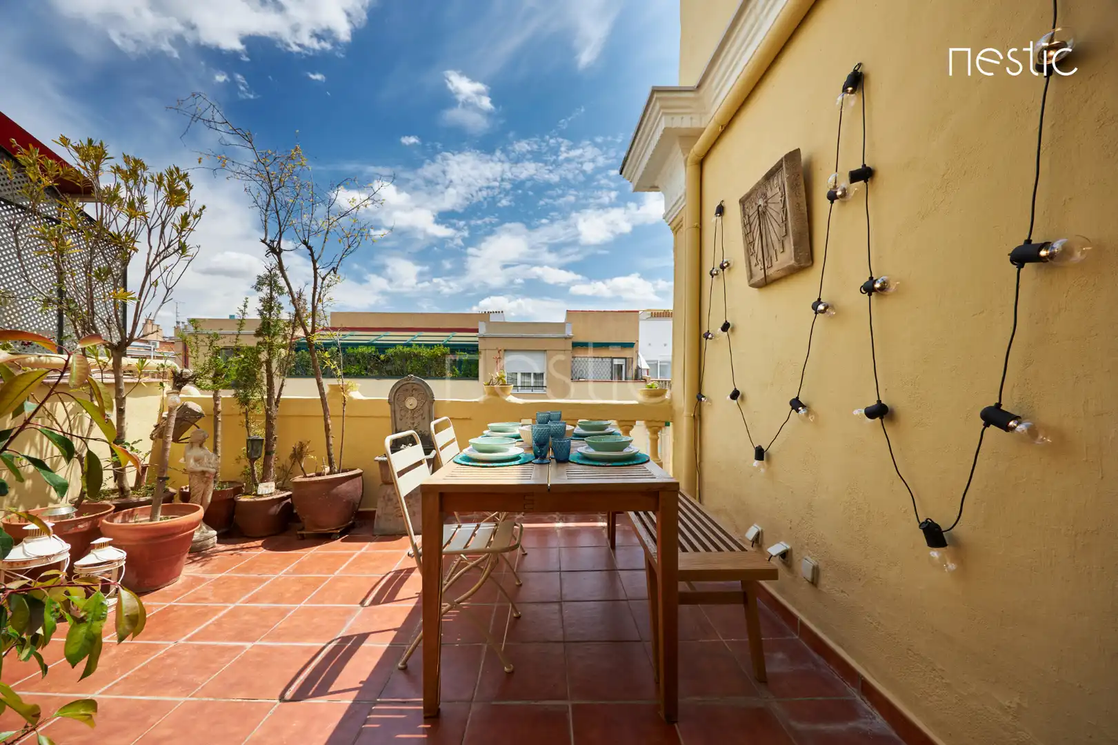 Terrasse von Wohnungen zur Miete in Madrid mit Klimaanlage, Heizung und Terrasse