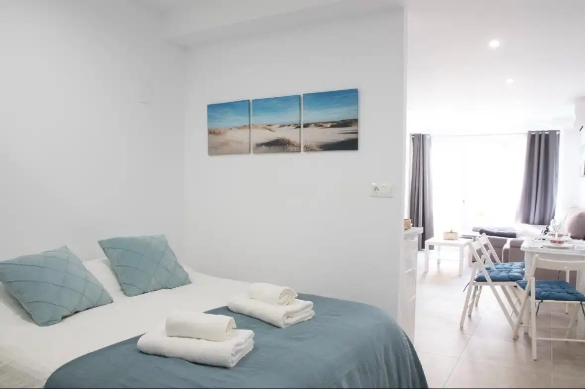 Bedroom of Lofts for sale in Málaga  with Air Conditioner and Furnished