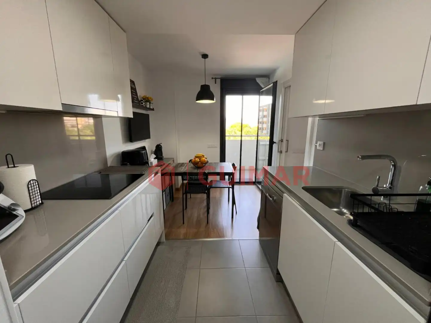 Kitchen of Flat for sale in Sant Just Desvern  with Air Conditioner, Heating and Private garden