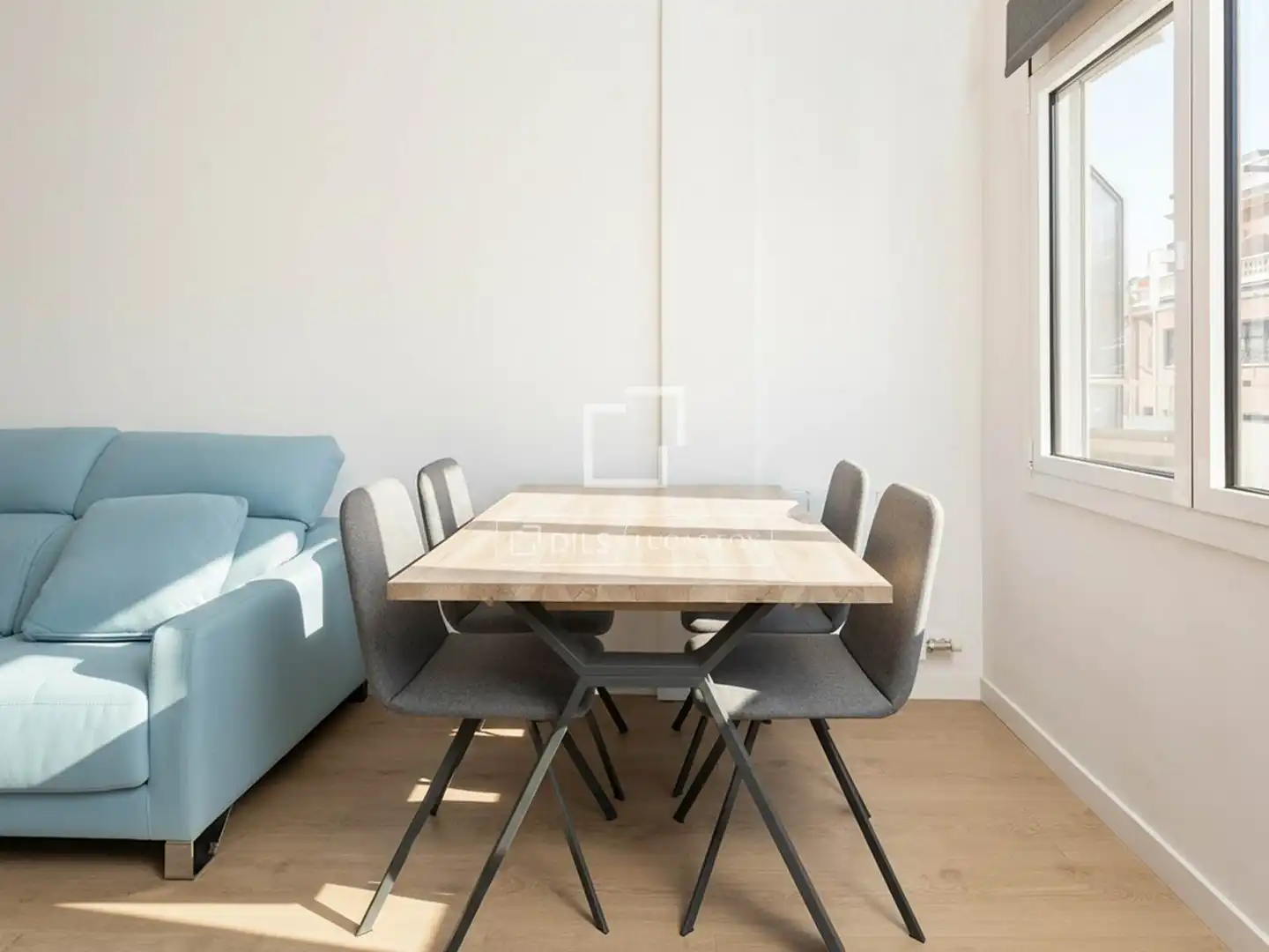 Esszimmer von Wohnung zum Verkauf in Barcelona mit Klimaanlage, Möbliert und Balkon