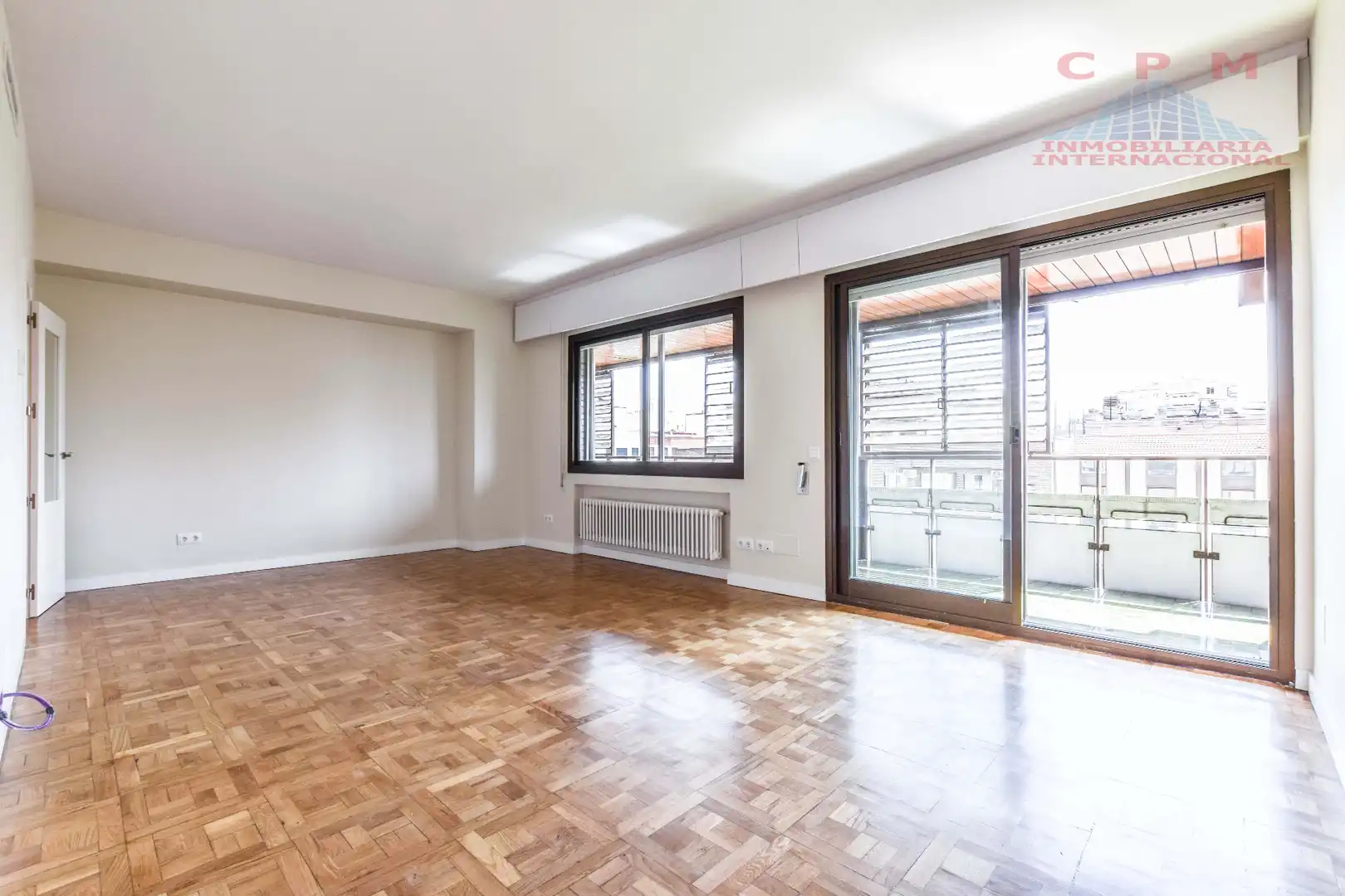 Sala de estar de Piso de alquiler en Madrid con Aire acondicionado, Calefacción y Parquet