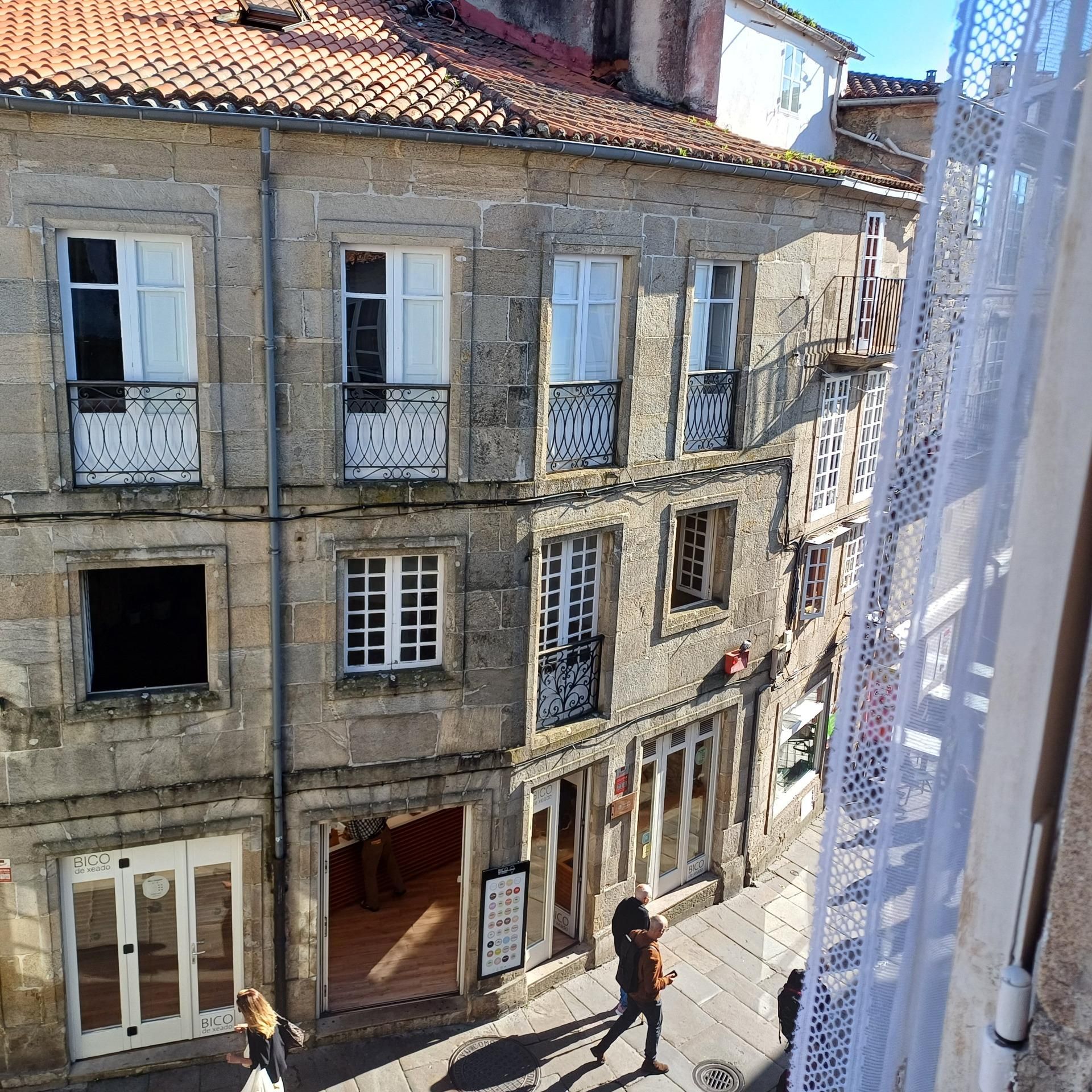Exterior view of Flat for sale in Santiago de Compostela   with Heating and Balcony