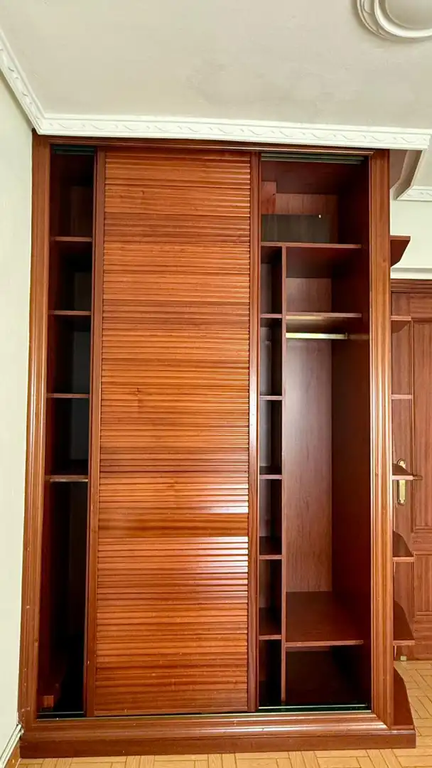 Schlafzimmer von Wohnung zur Miete in Avilés mit Heizung und Möbliert