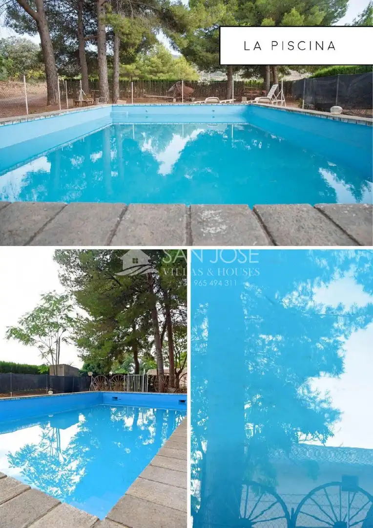 Piscina de Finca rústica en venta en El Pinós / Pinoso con Jardín privado, Piscina y Amueblado