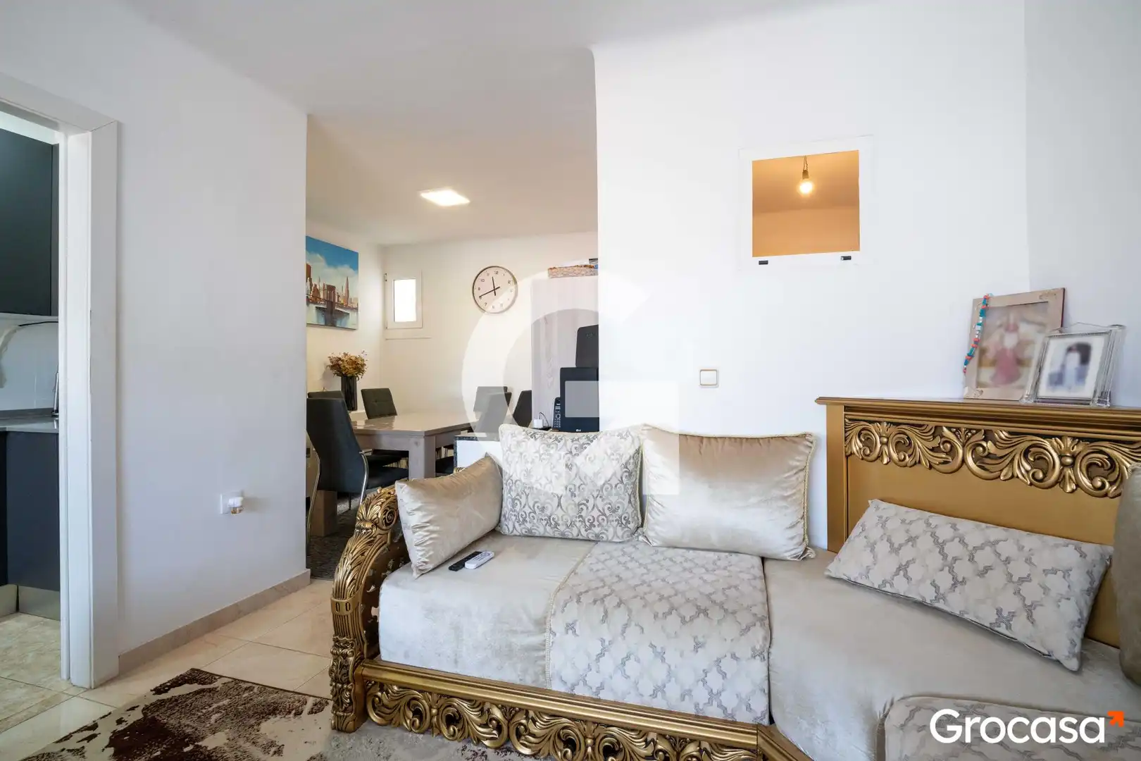Sala de estar de Piso en venta en Mataró con Horno, Lavadora y TV