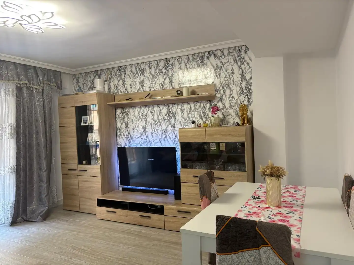 Sala d'estar de Pis en venda en Alcoy / Alcoi amb Aire condicionat i Moblat