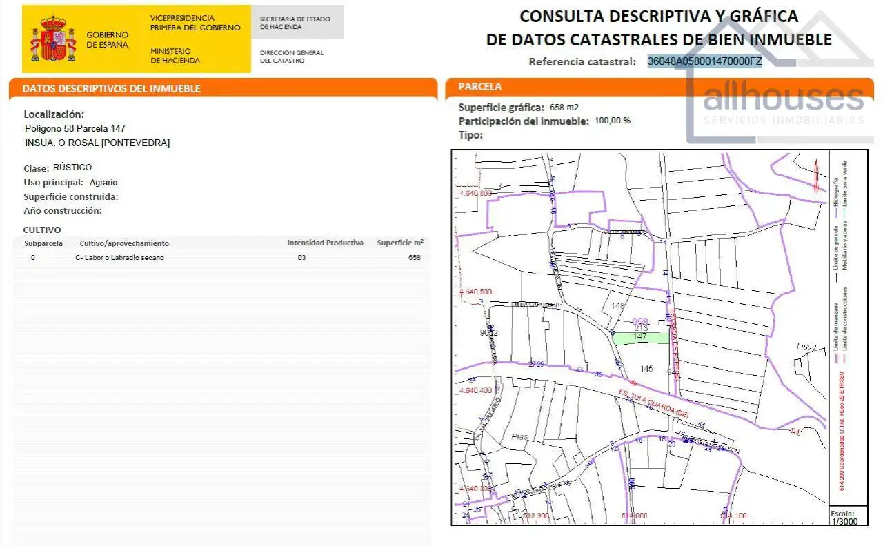 Terreno residenziale in vendita a O Rosal, imagen 11