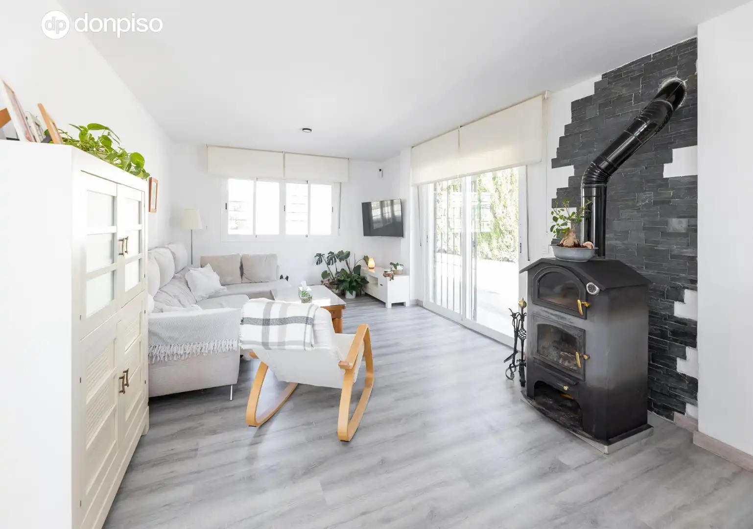 Sala de estar de Casa o chalet en venta en Nívar con Terraza