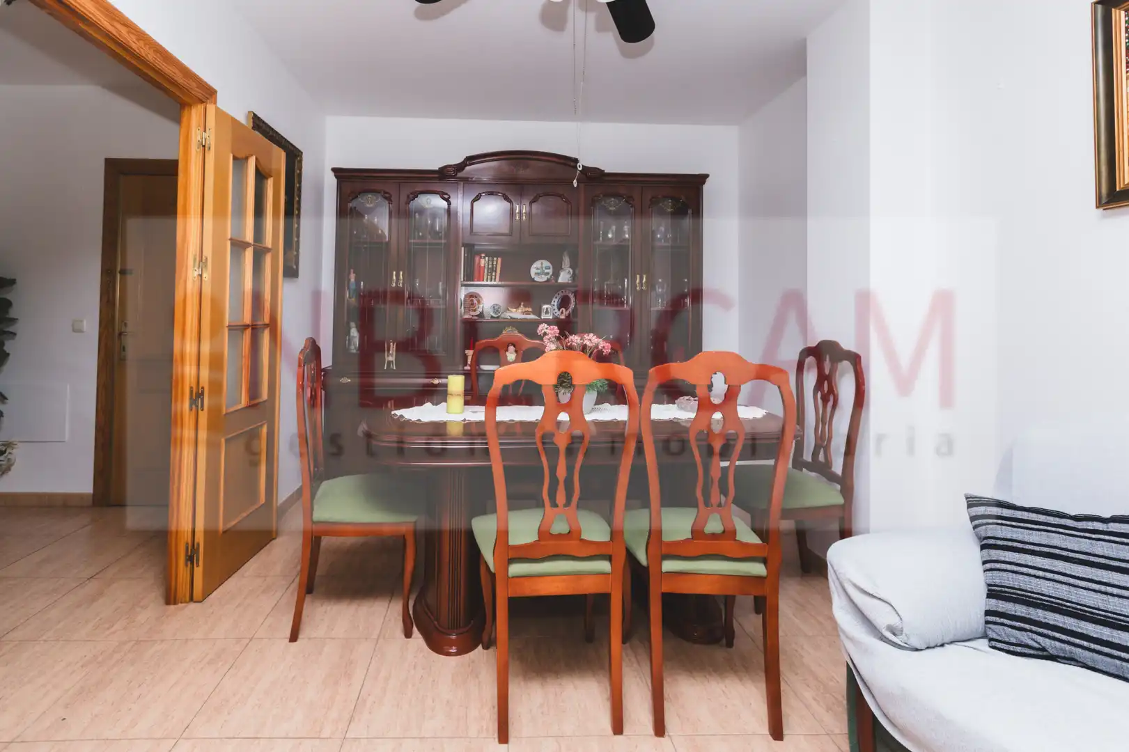 Esszimmer von Wohnung zum Verkauf in El Ejido mit Klimaanlage, Terrasse und Möbliert