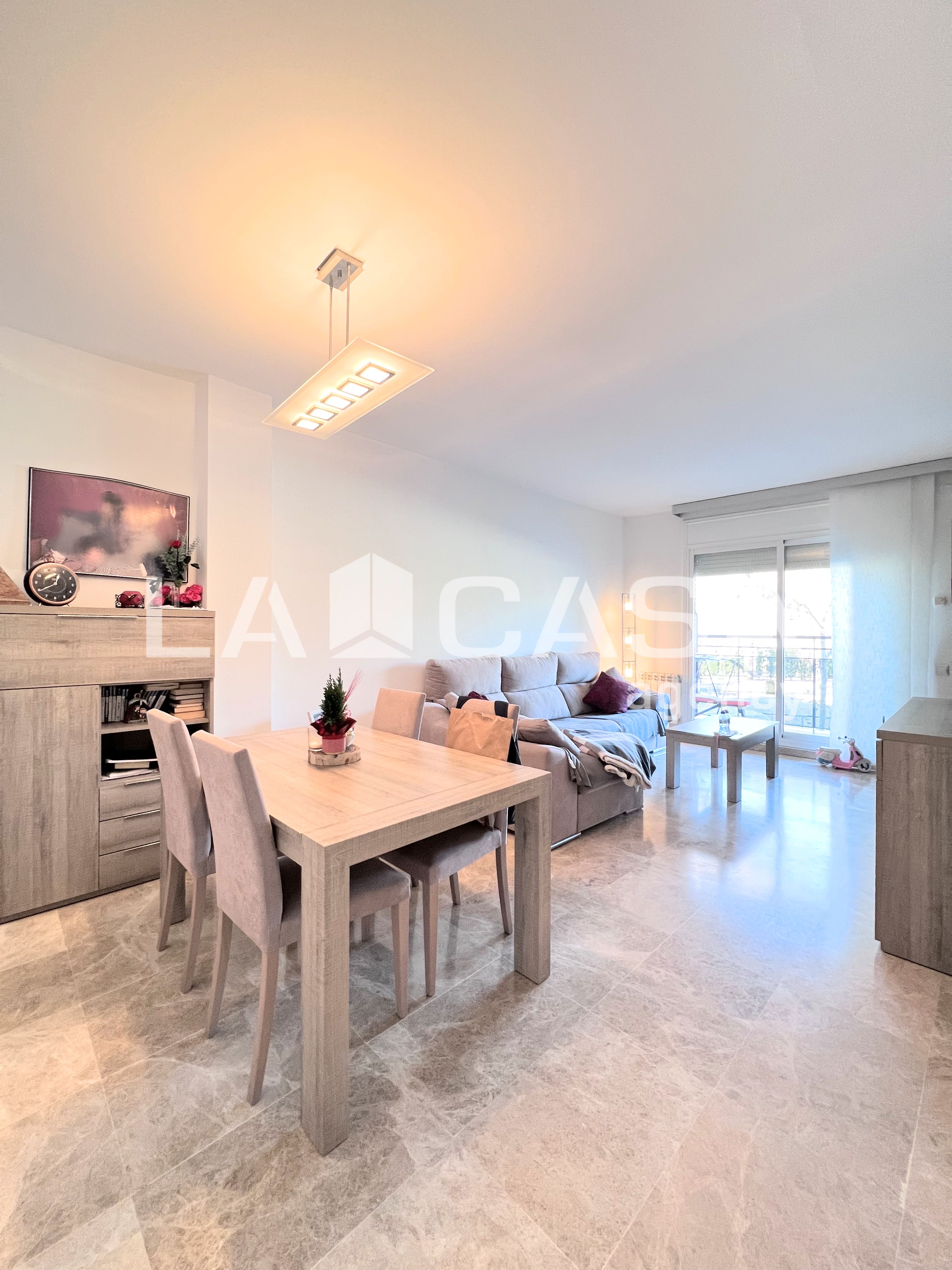 Sala de estar de Piso en venta en Badalona con Calefacción y Balcón