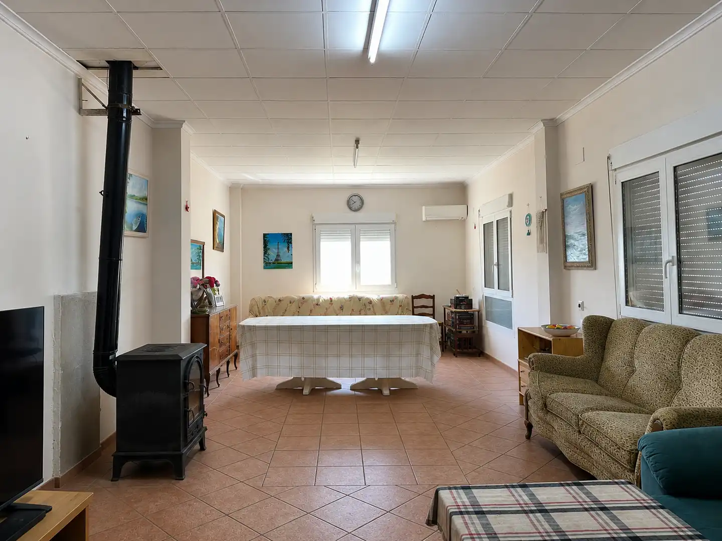 Living room of Houses for sale in Ontinyent  with Air Conditioner, Heating and Private garden
