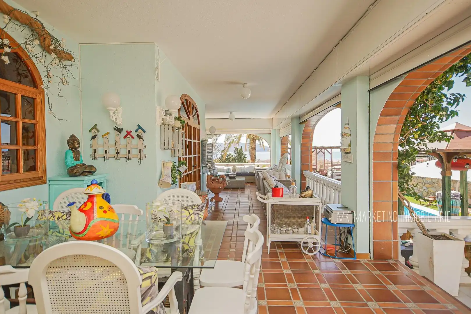 Comedor de Casa o chalet en venta en Mazarrón con Calefacción, Jardín privado y Terraza