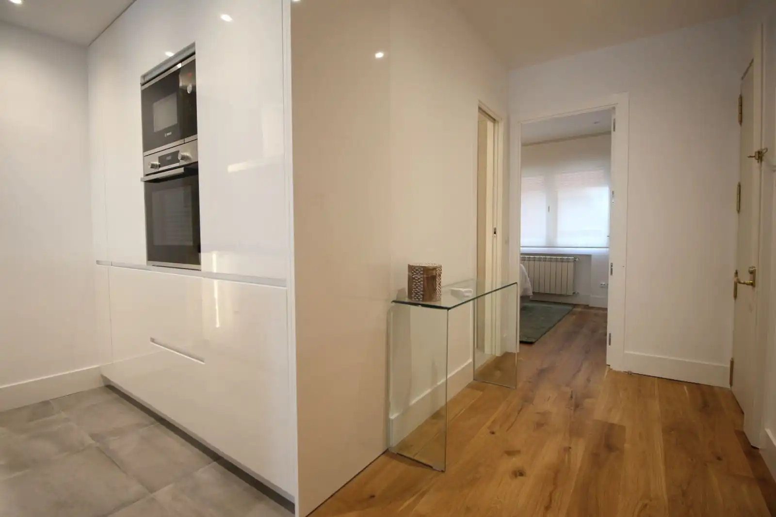 Cocina de Piso de alquiler en Madrid con Aire acondicionado, Calefacción y Parquet