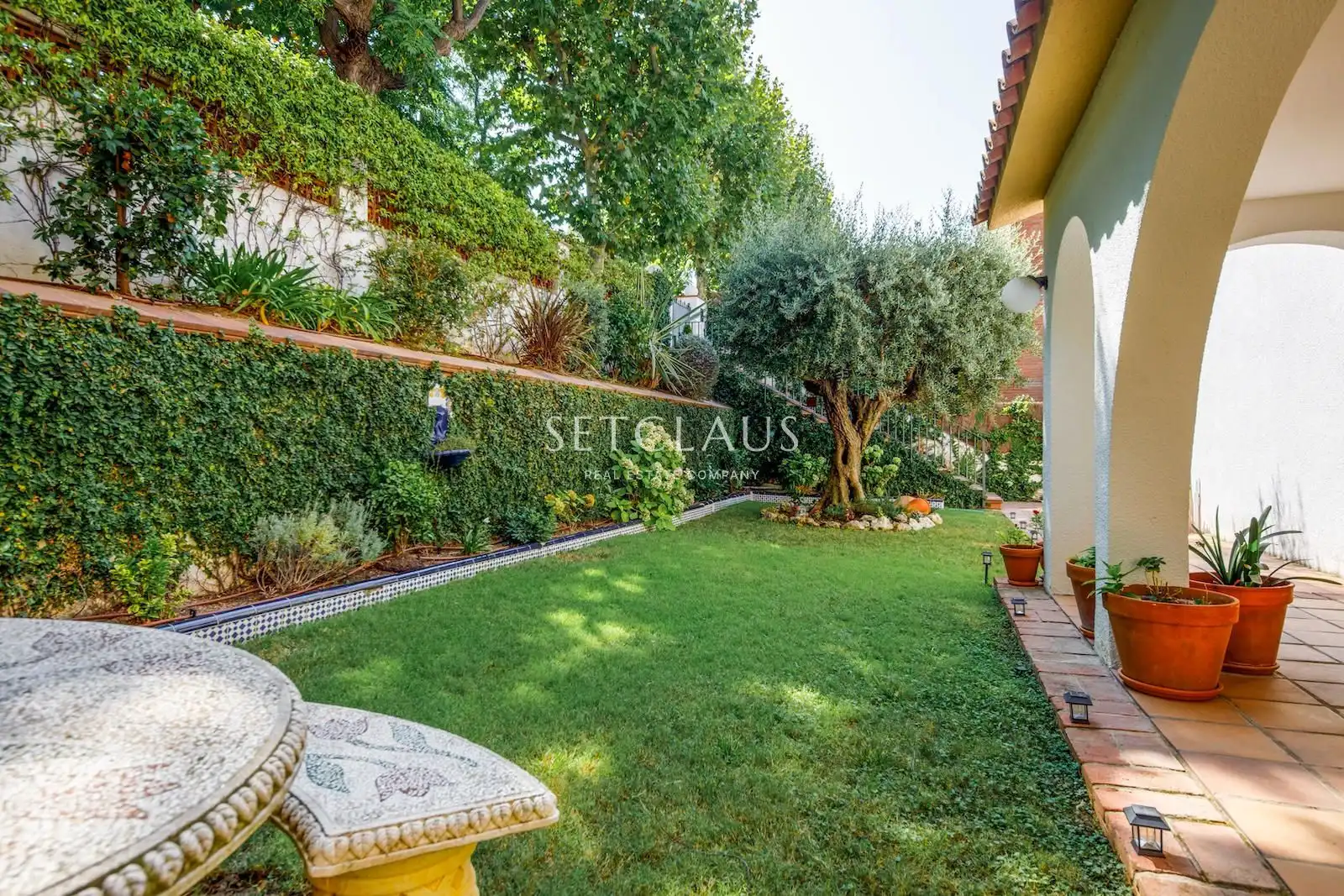 Jardí de Casa o xalet en venda en El Masnou amb Aire condicionat, Calefacció i Jardí privat