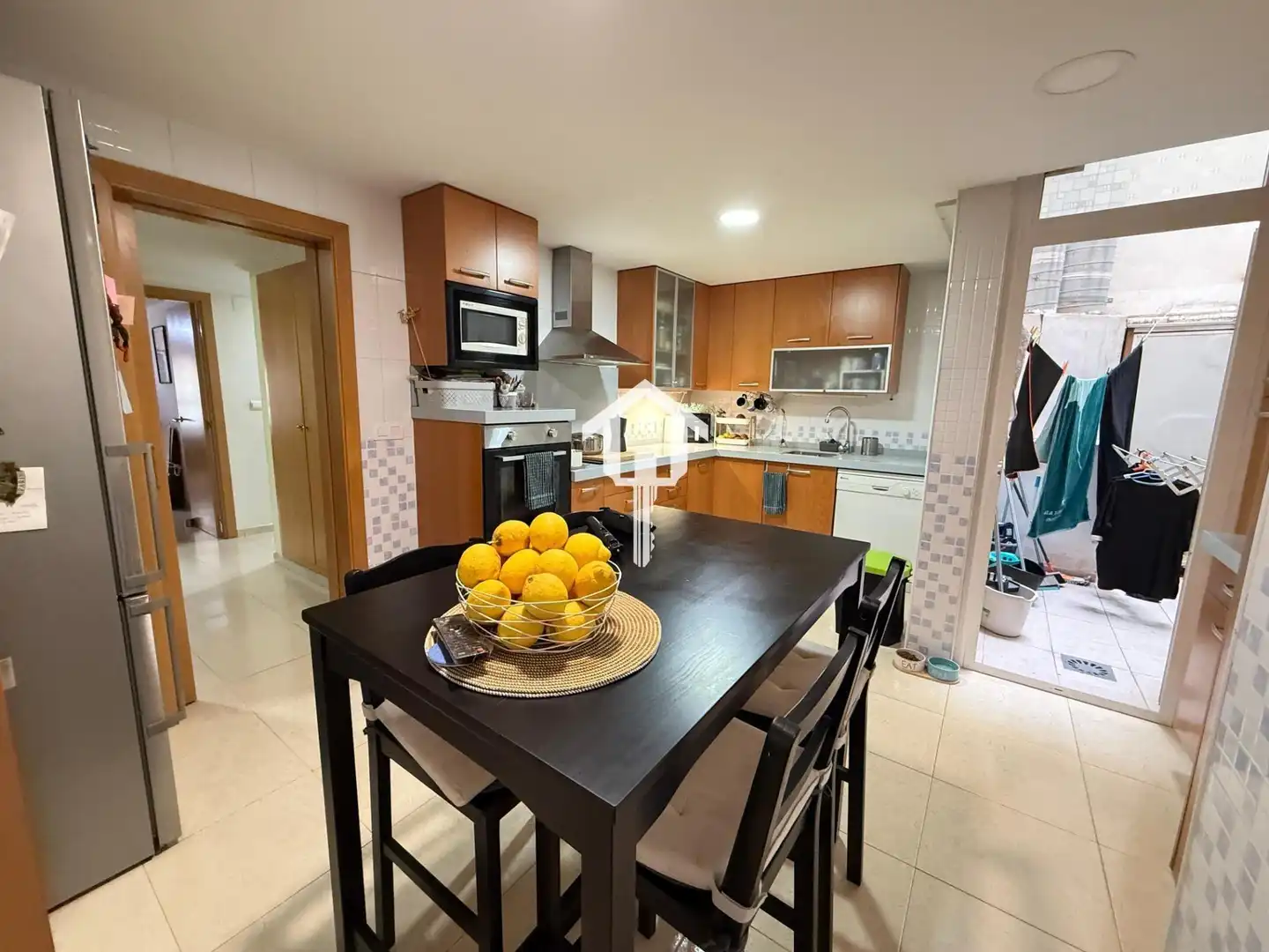 Kitchen of Flat for sale in San Vicente del Raspeig / Sant Vicent del Raspeig  with Air Conditioner, Private garden and Furnished