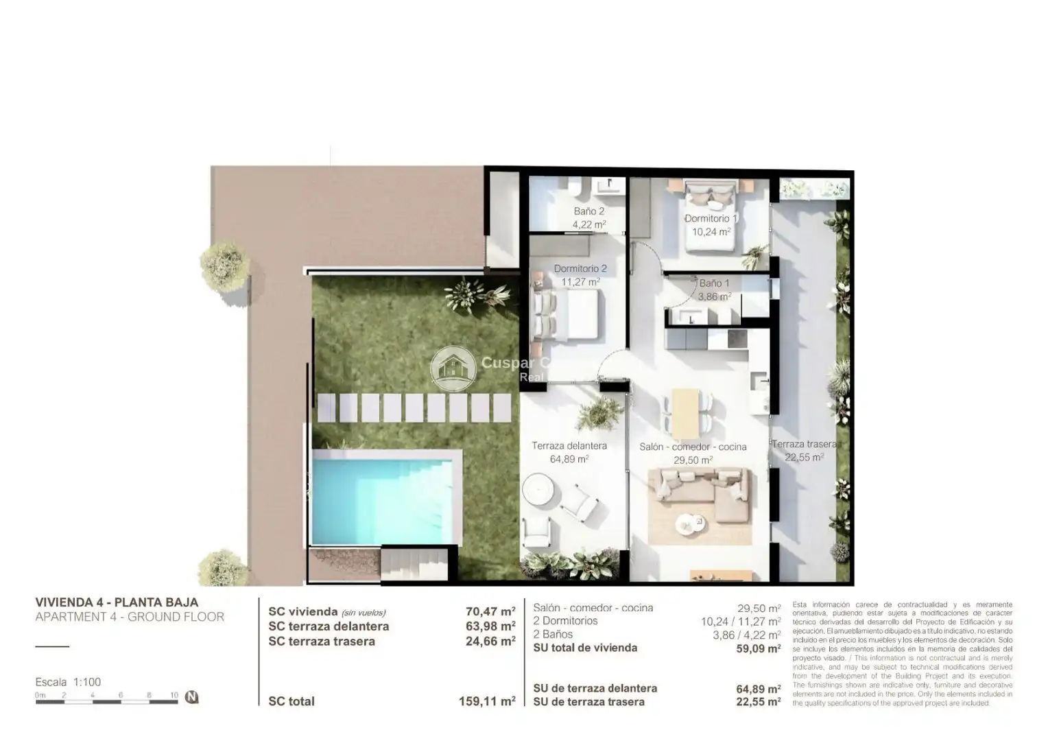 Apartment with pool for sale in N/A, imagen 21
