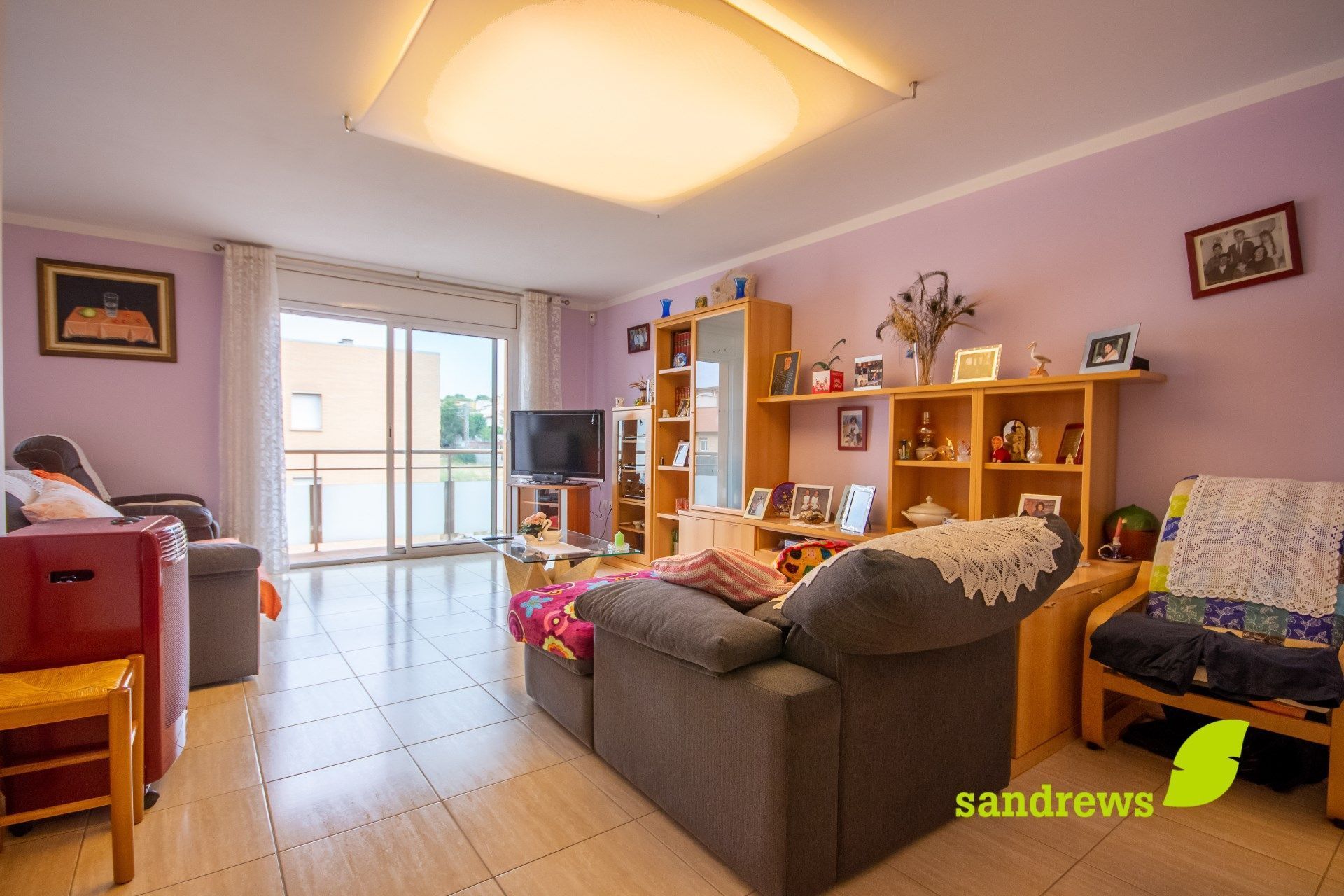 Living room of Duplex for sale in Figueres  with Heating and Storage room