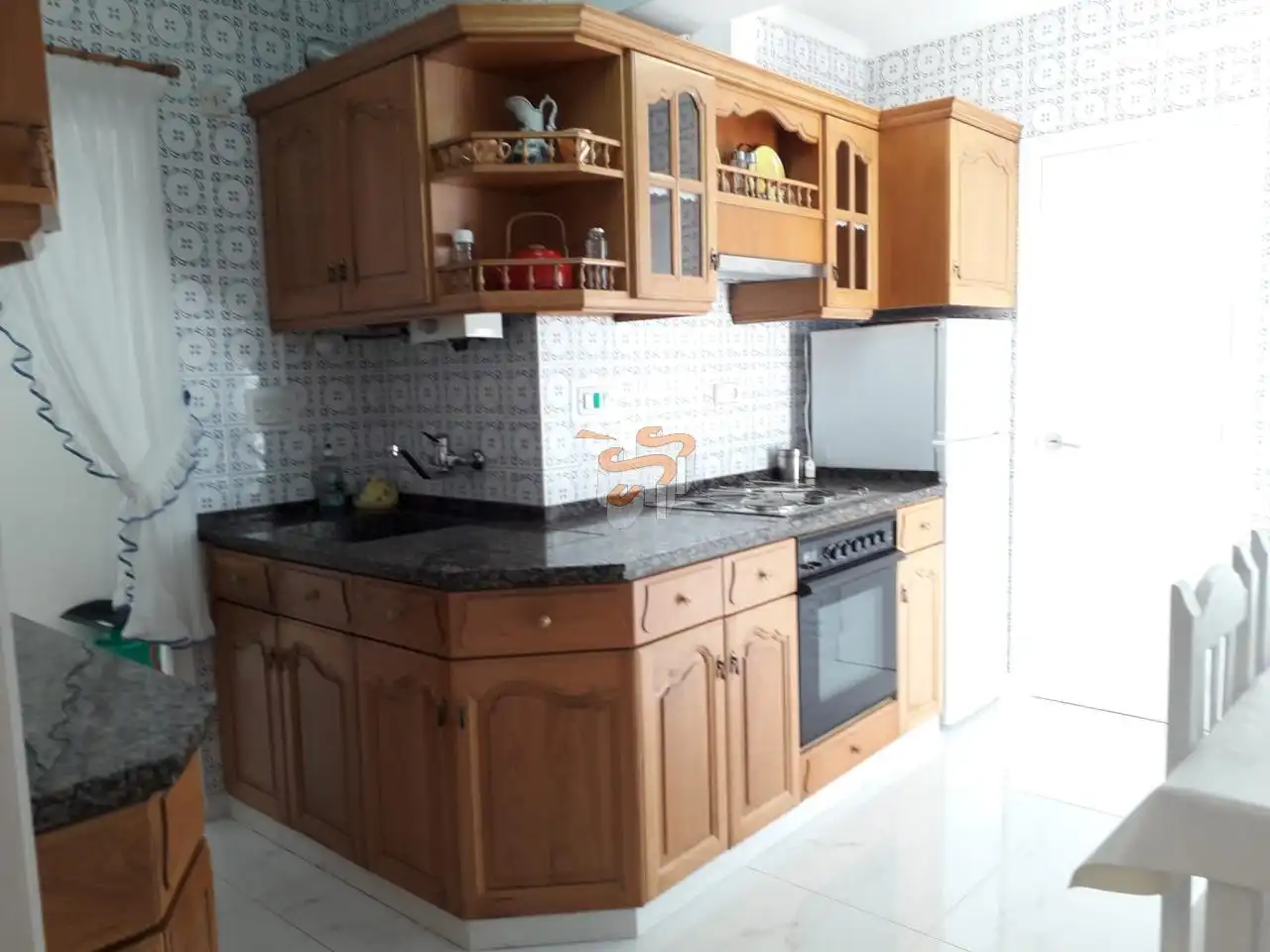 Küche von Wohnung zur Miete in Ferrol mit Terrasse und Möbliert