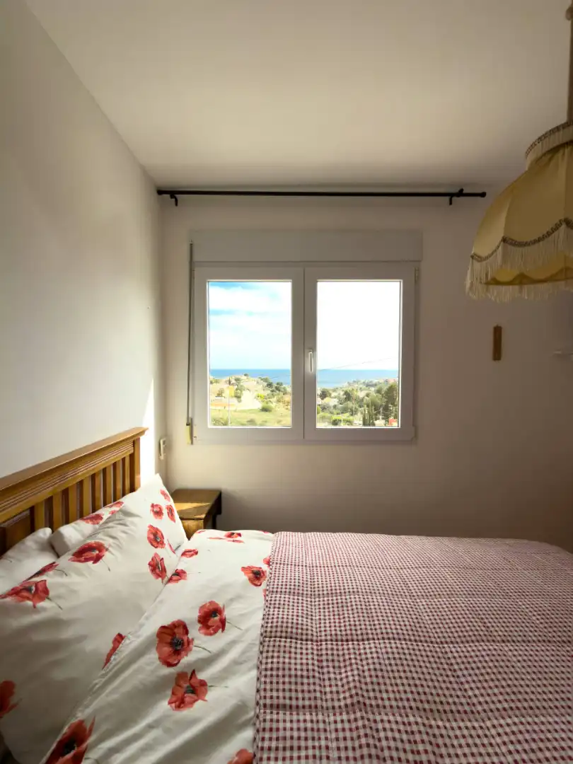 Dormitori de Casa adosada en venda en Calpe / Calp amb Aire condicionat, Terrassa i Moblat