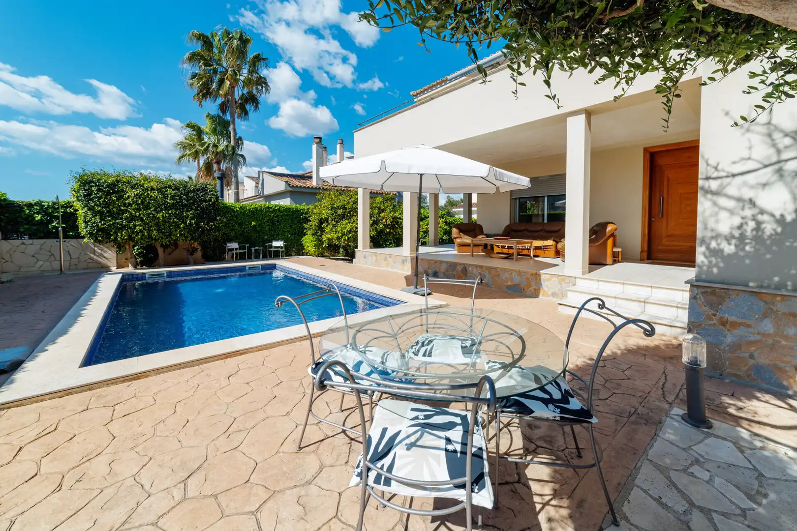 Terrassa de Casa o xalet en venda en Marratxí amb Aire condicionat, Jardí privat i Terrassa