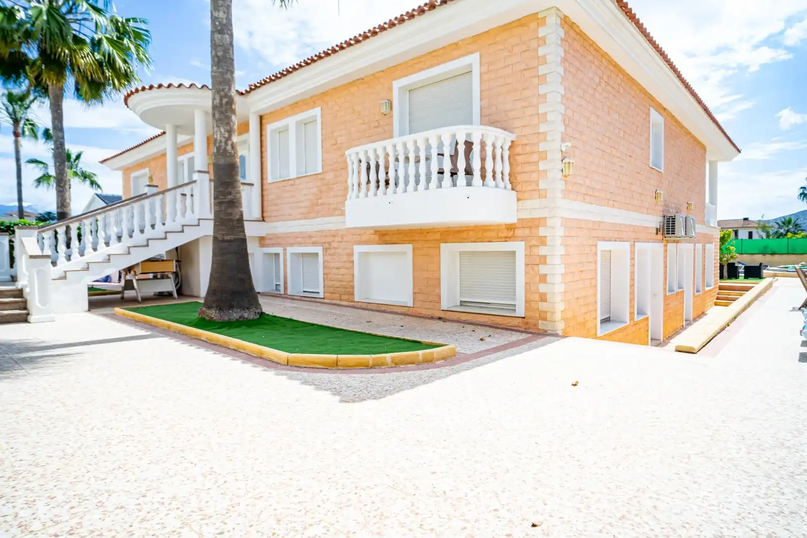 Exterior view of Houses for sale in L'Alfàs del Pi  with Air Conditioner, Heating and Private garden