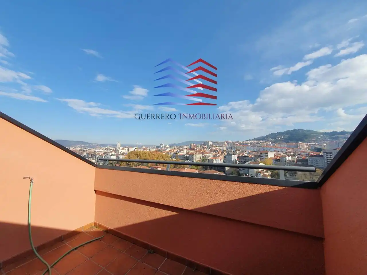 Terrasse von Wohnung zur Miete in Ourense Capital  mit Heizung, Parkett und Terrasse