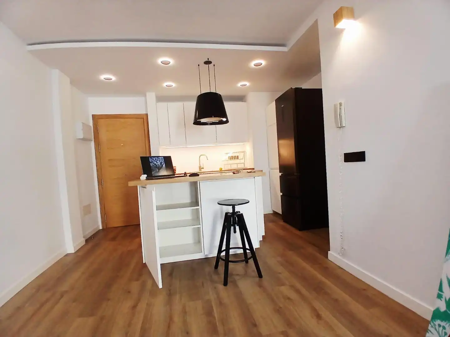 Cocina de Apartamento en venta en Sant Antoni de Portmany con Aire acondicionado, Jardín privado y Piscina