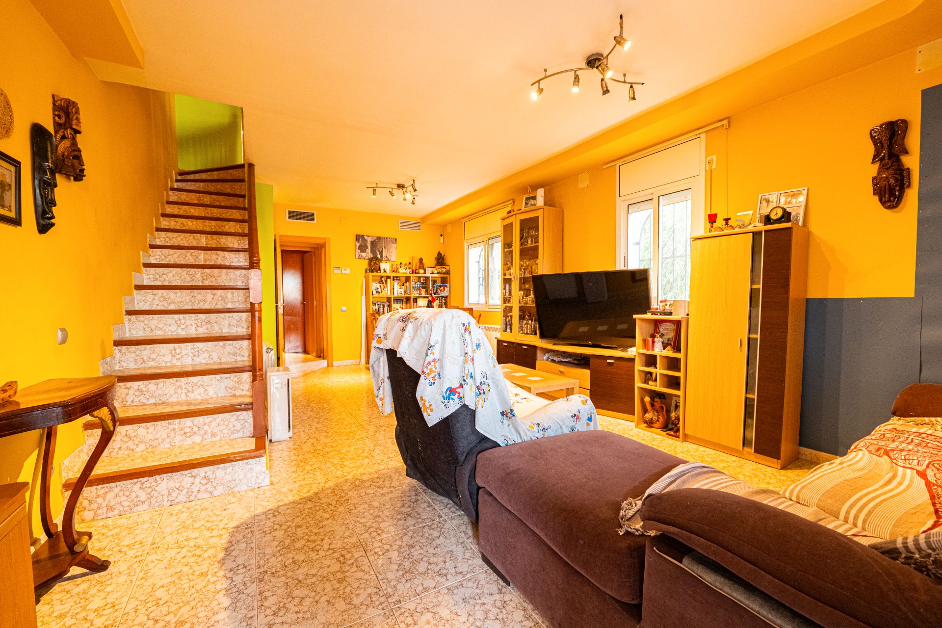 Living room of House or chalet for sale in Albinyana  with Air Conditioner, Heating and Private garden