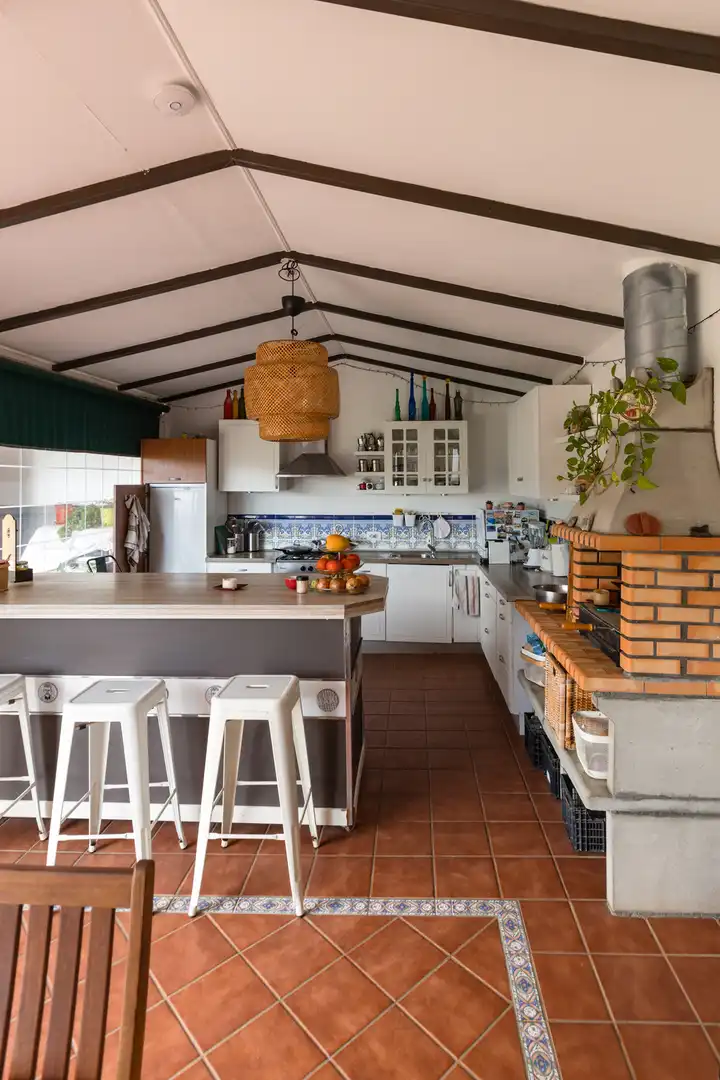 Cuina de Casa o xalet en venda en Candelaria amb Aire condicionat, Jardí privat i Terrassa